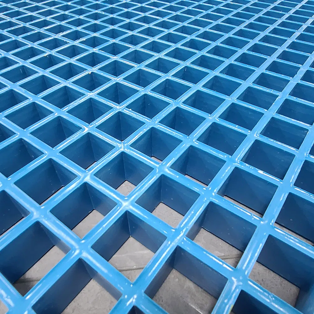 Custom Size FRP Product Grating Mesh Panels Factory Supply High Strength Lightweight Grid Flooring Outdoor Indoor Applications Anti Slip Performance Design
