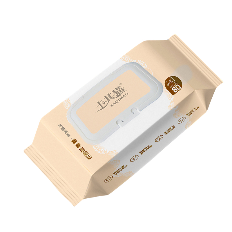 Eco-Friendly Wood Pulp Pure Water Disposable Wet Toilet Paper Wipes