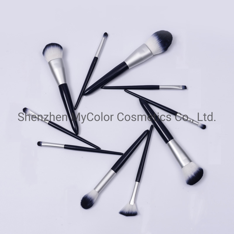 10PCS Wholesale Makeup Brushes Set Professional Powder Foundation Blush Brush Makeup Cosmetic Set