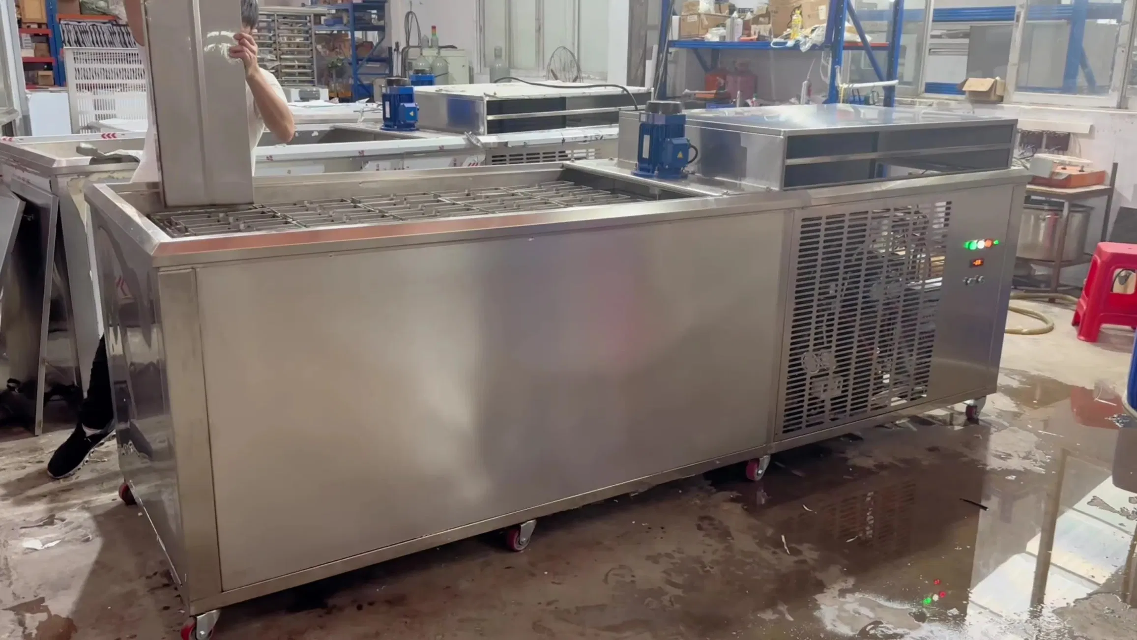 Automatic Transparent Big Ice Block Making Machine Price Ice Cube Machine