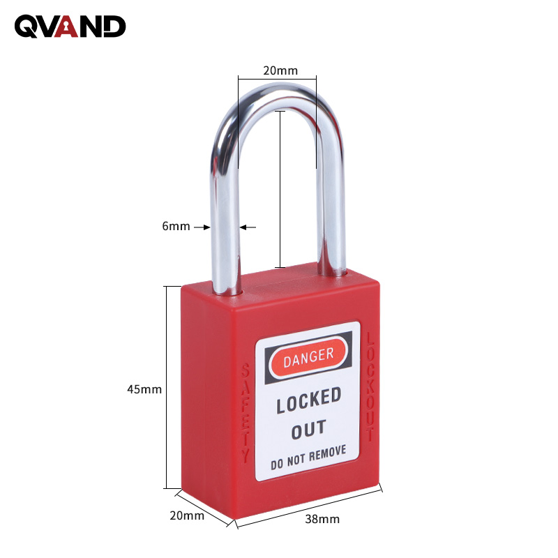 Durable 38mm Loto Padlock with Osha Safety Certification