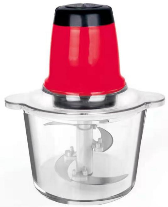 Jewin New Household Electr 250W Mini Meat Grinder 2L Plastic Housing Glass&S/S Bowl Meat Chopper for Meat Mixer Food Professor