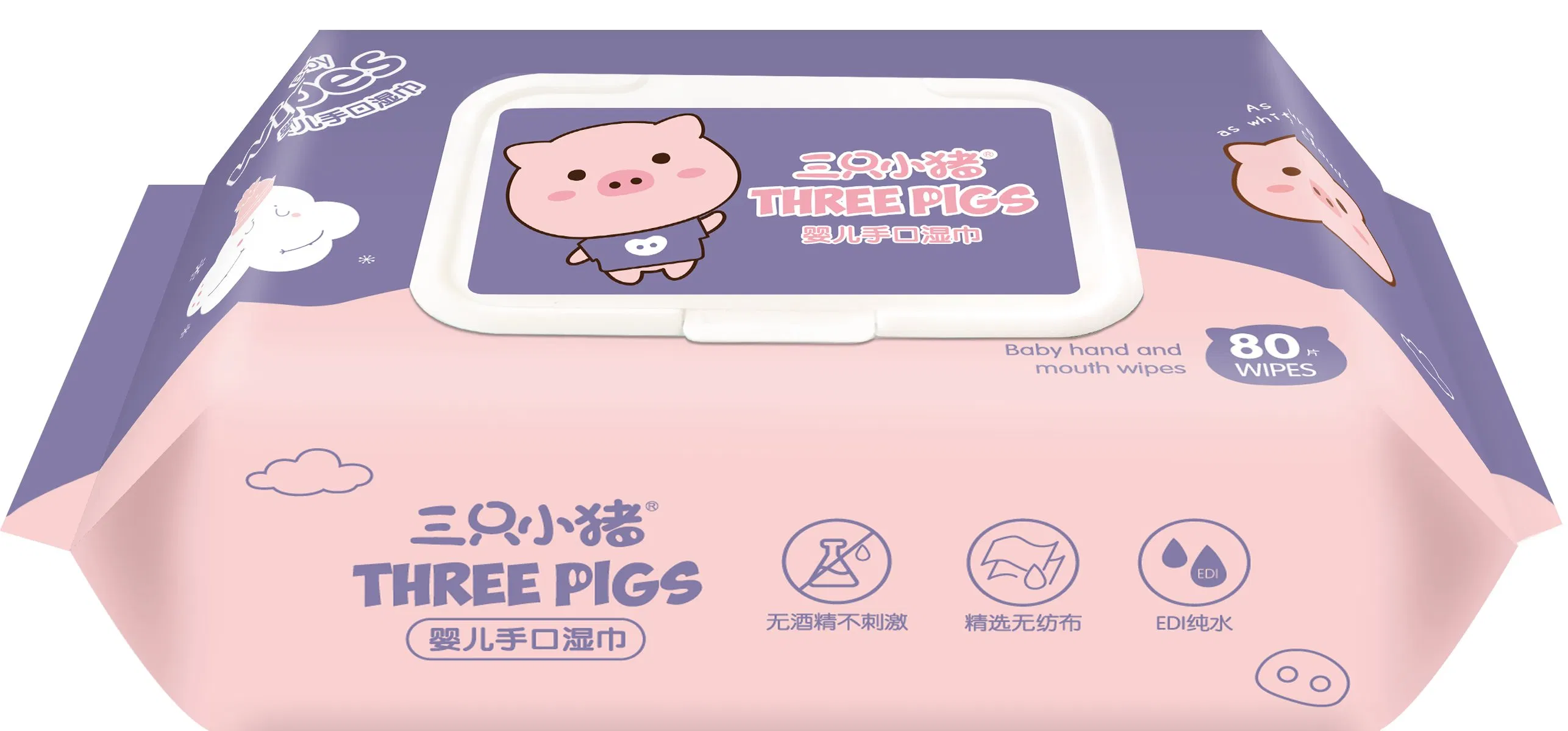 Cleaning Organic Baby Wipes Wholesale for Baby Use