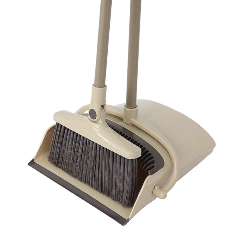 Ergonomic Long Handle Stand-up Broom for Effortless Sweeping