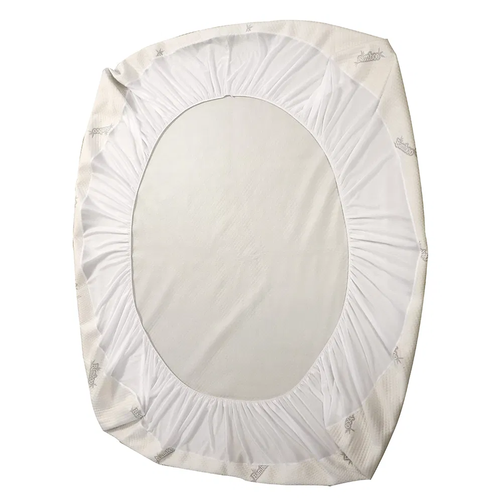 Coooling Breathable Waterproof Mattress Protector Bamboo Deep Pocked Bed Cover