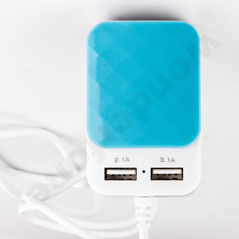Full 2.4A V8/I5 Travel Charger with Cable