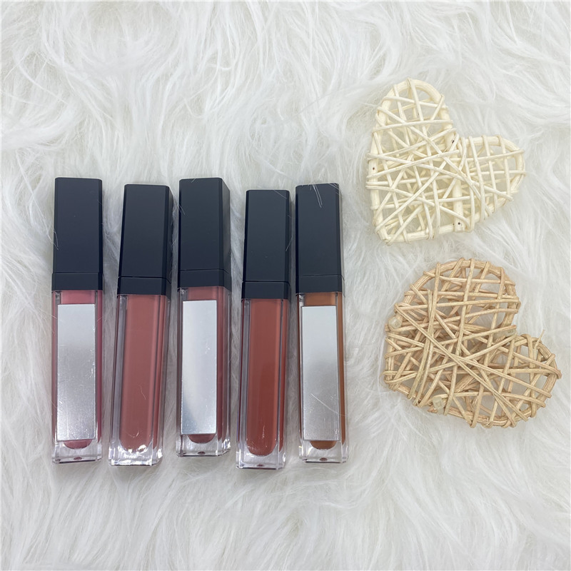 Bulk Price LED Light Lipgloss with Mirror Luxury Exquisite Long Lasting Colorfast Beautiful Lip Makeup Private Label Lipgoss