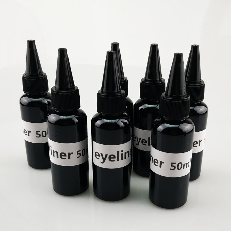 Black Eyeliner Semi Finished Liquid Real Waterproof Non Tinted 50ml