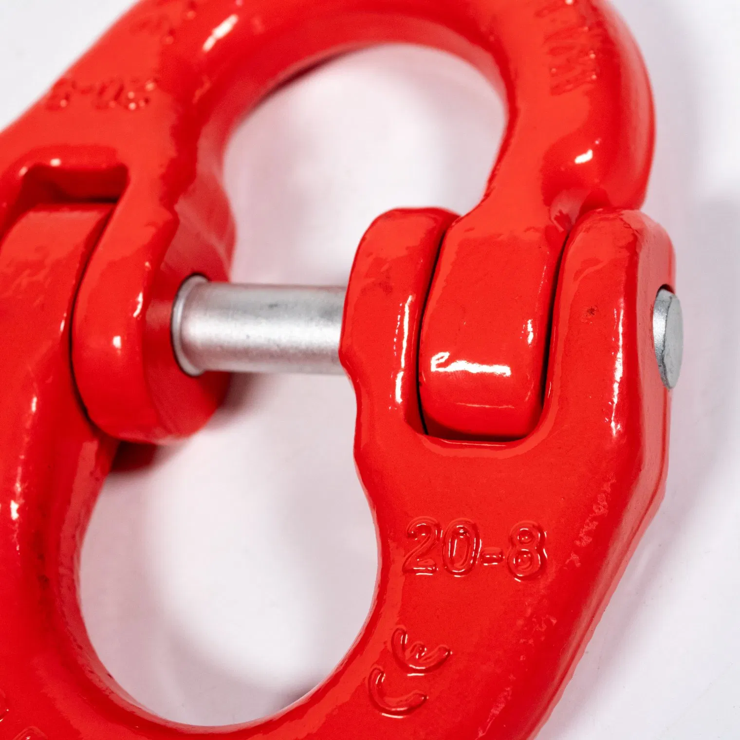 G80 European Red Butterfly Buckle Shackle Chain Connecting Link for Lifting