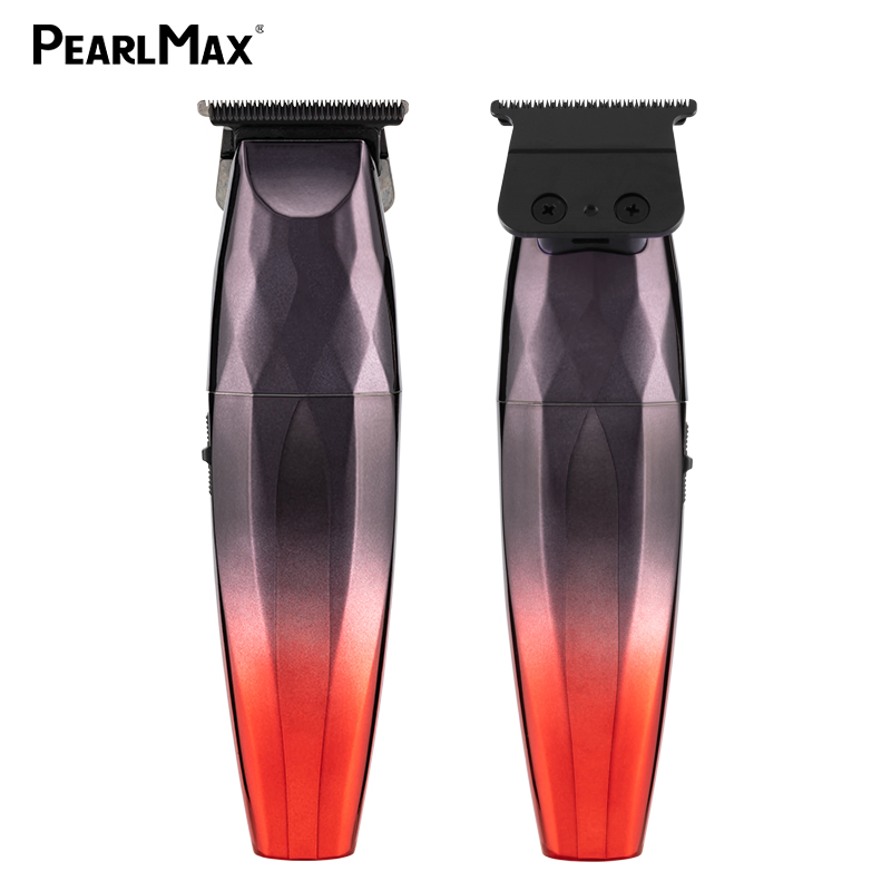 Professional Barber Cordless Full Electric Clipper USB Stainless Steel Nose Trimmer All-Metal Hair Trimmer Set