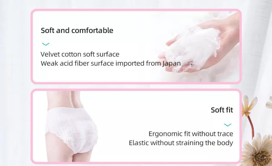 Organic Menstrual Underwear for Women’ S Protection and Comfort