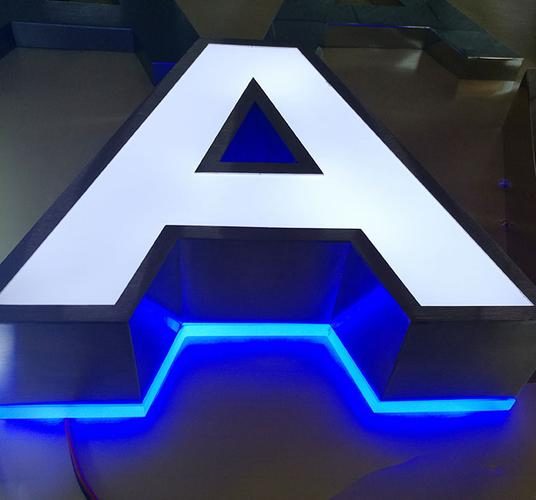 Customized Size 3D LED Illuminated Frontlit Backlit Channel Letter Sign