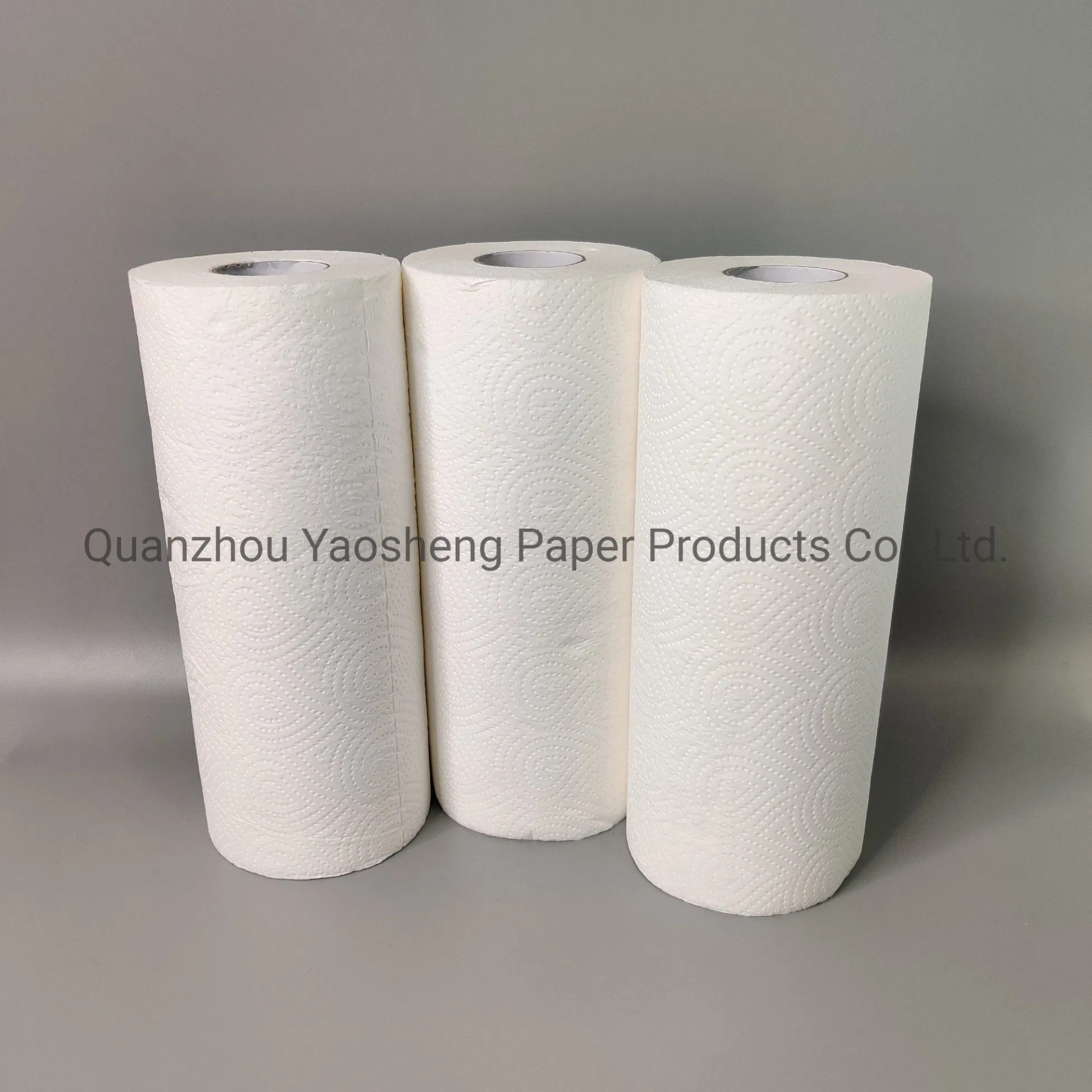 Free Sample-Highly Absorbent Bamboo Paper Towels 1ply Kitchen Roll Paper Towel