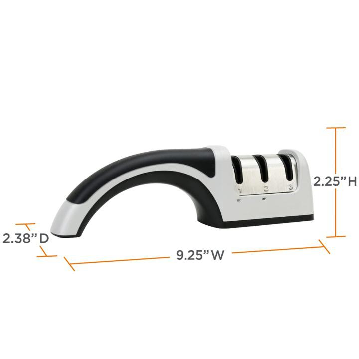 Manual Knife Sharpeners Serrated Straight Knives Diamond Abrasives Sharpener