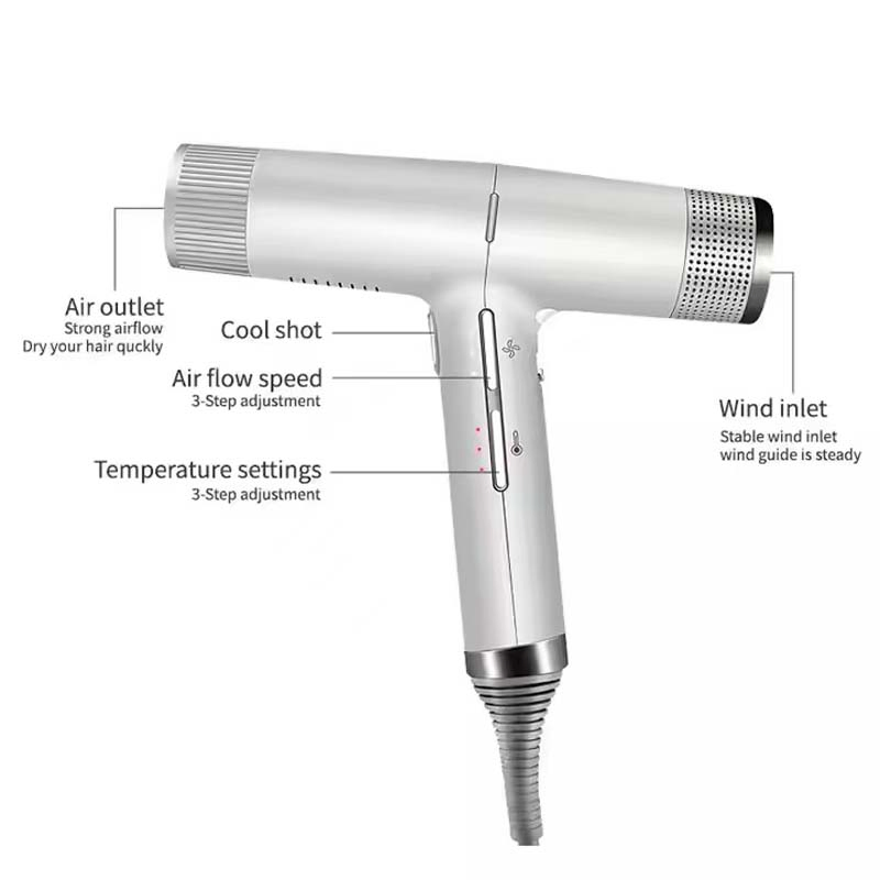 Бесщеточный фен с ионной технологией