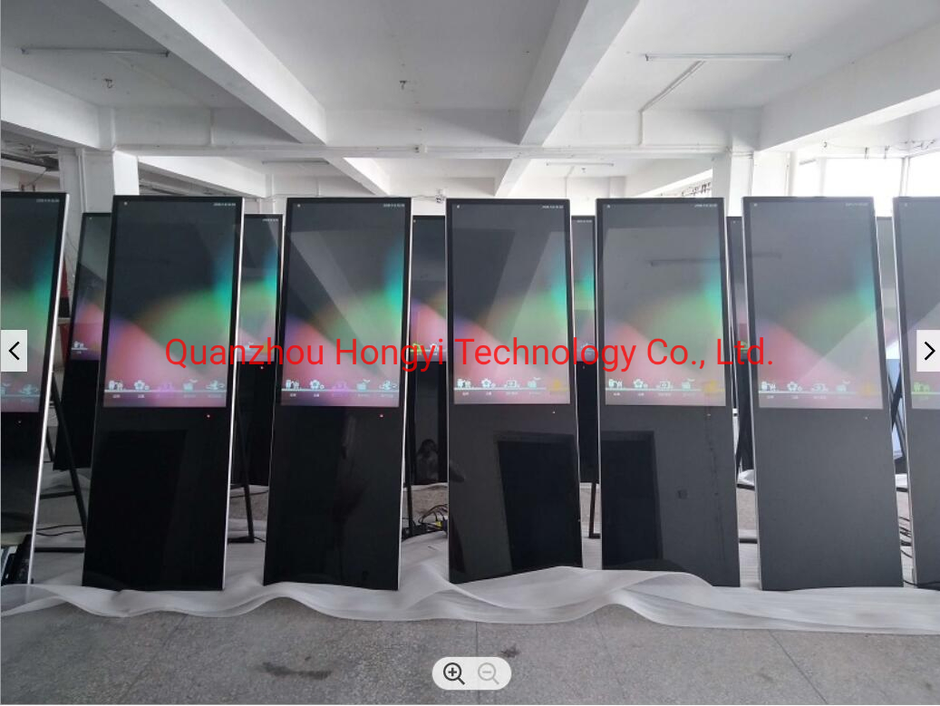 43inch Indoor Use Android No Touch LCD Standing Display Digital Signage LCD TV Floor Stand