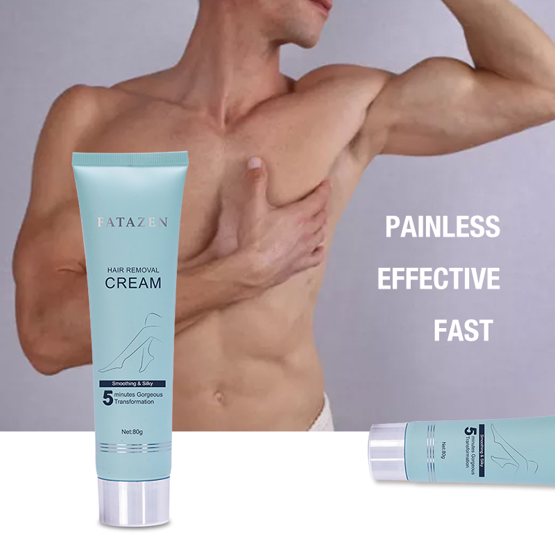 5 Minutes Quick Hair Removal Whitening Mild Non-Irritating Cyan Depilatory Cream