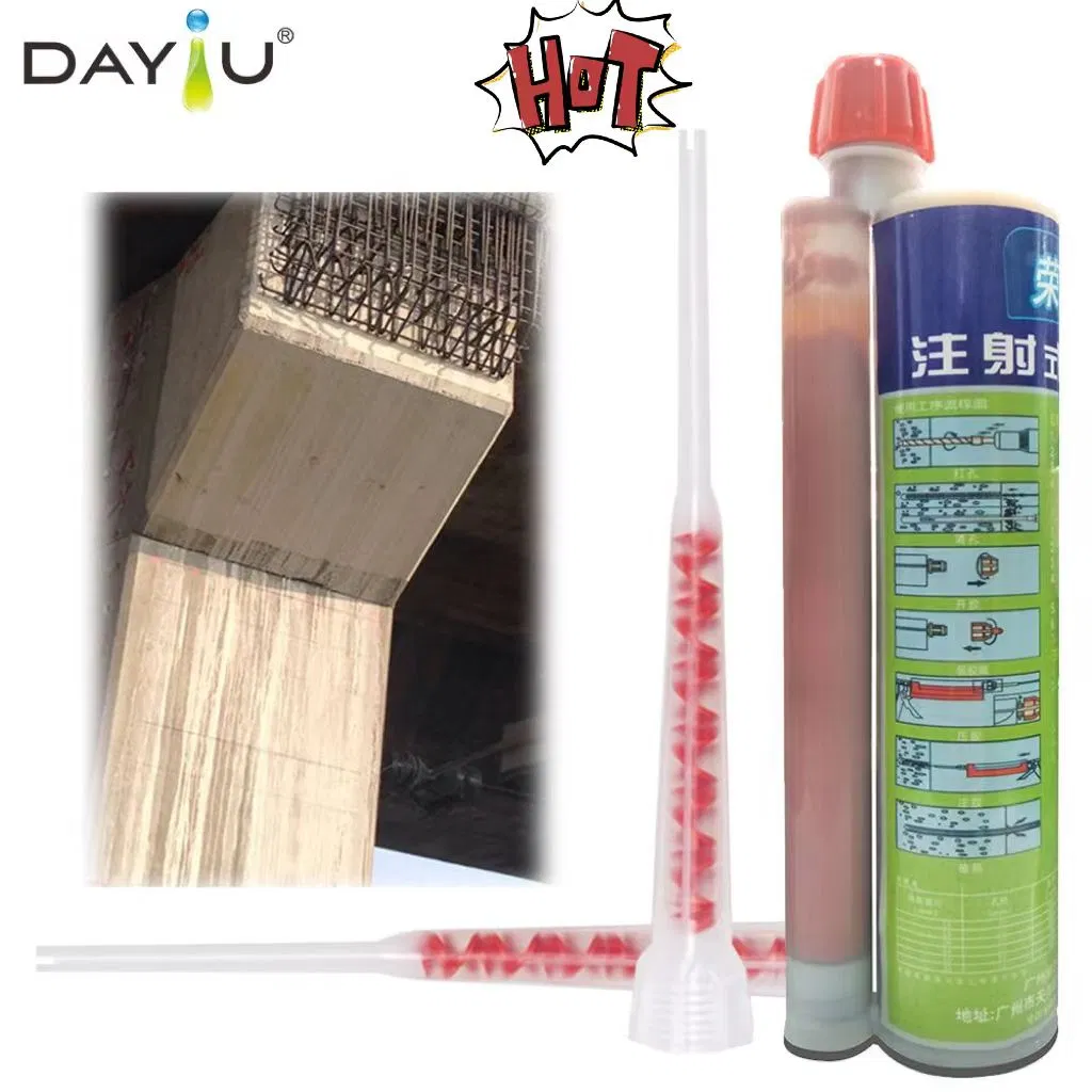 Double-Parts Epoxy Resin Anchor Adhesive General Glazing and Cauliking Adhesion Anchor Glue