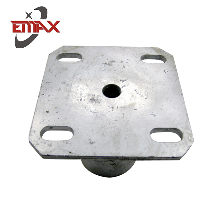 Оцинкованное основание для крепежа лестниц и заборов