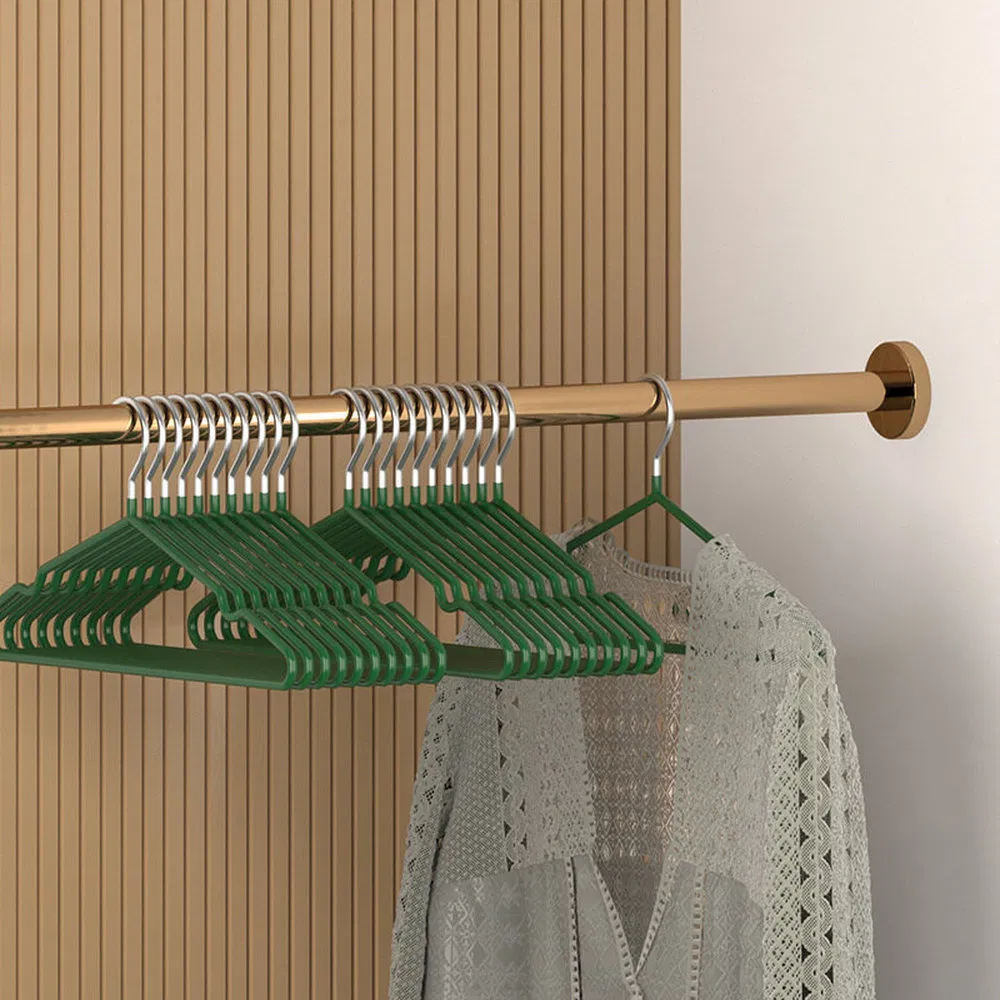 Вешалка для одежды Ry42123 с пластиковым покрытием