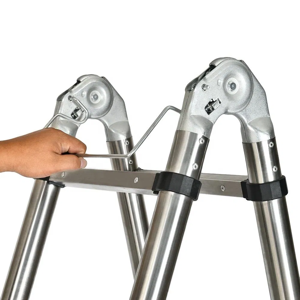 Hot Selling Space-Saving Stainless Steel Retractable Ladder for Workshop