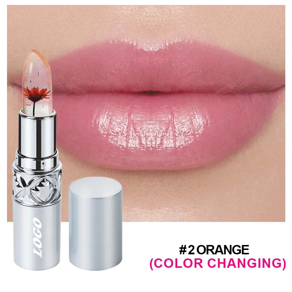 Long Lasting Flower Organic Lip Balm Waterproof Magic Lipstick pH Color Changing Lipstick Vendor