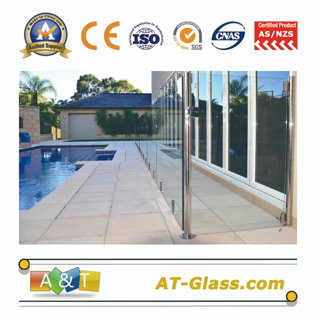Art Laminated Glass Clear Tempered Glass/Toughened Glass with Certificate