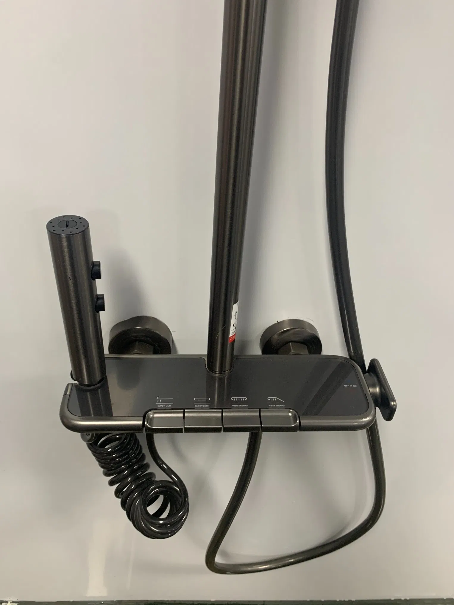 New Piano Brass Shower Set Amazon Hot Selling