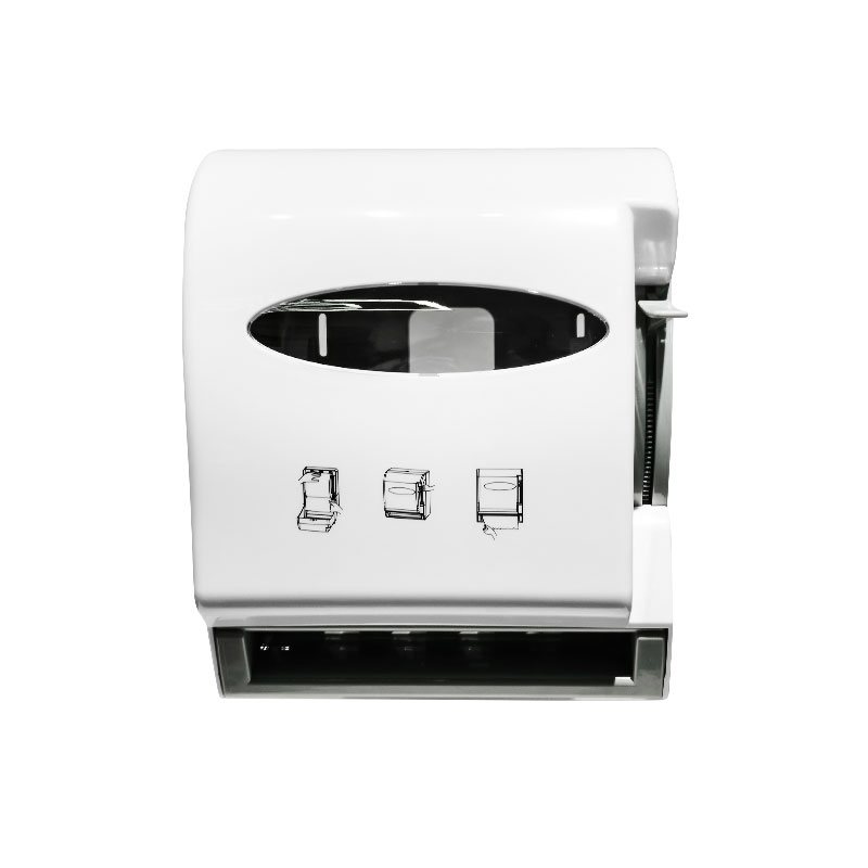 Commercial Toliet Accessories Polypropylene Lever Roll Hand Towel Dispenser