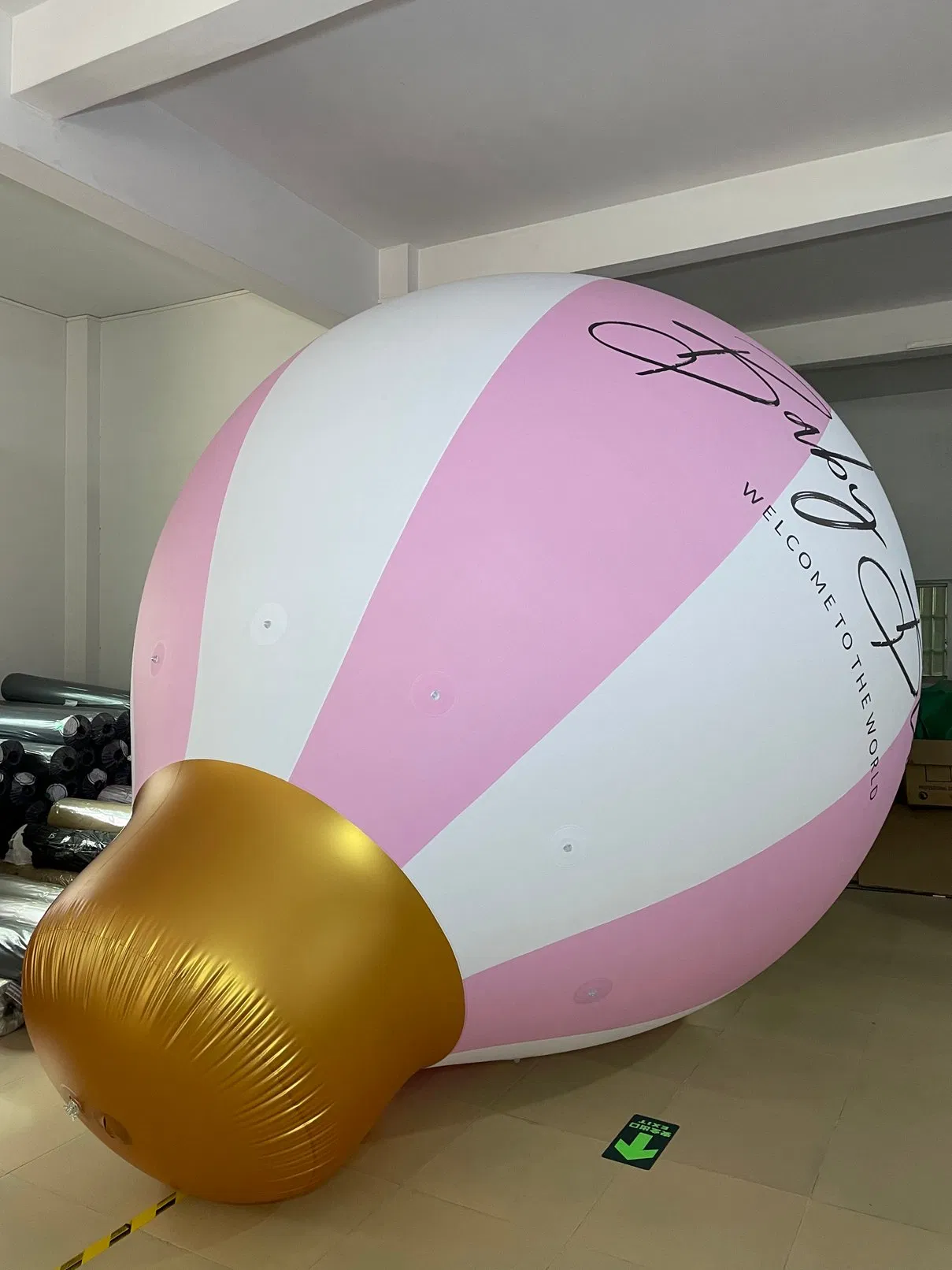 Boyi Floating The Sky Inflatable Advertising PVC Hot Air Balloon