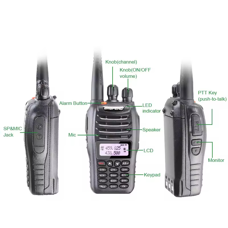 Радиостанция Baofeng UV-B5 5W, двухдиапазонная
