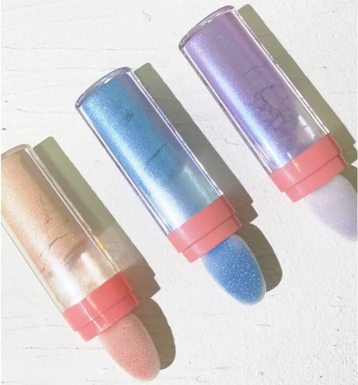 Diamond Highlighter Makeup Loose Powder Fairy Dust Pat Shimmer Powder Highlighter