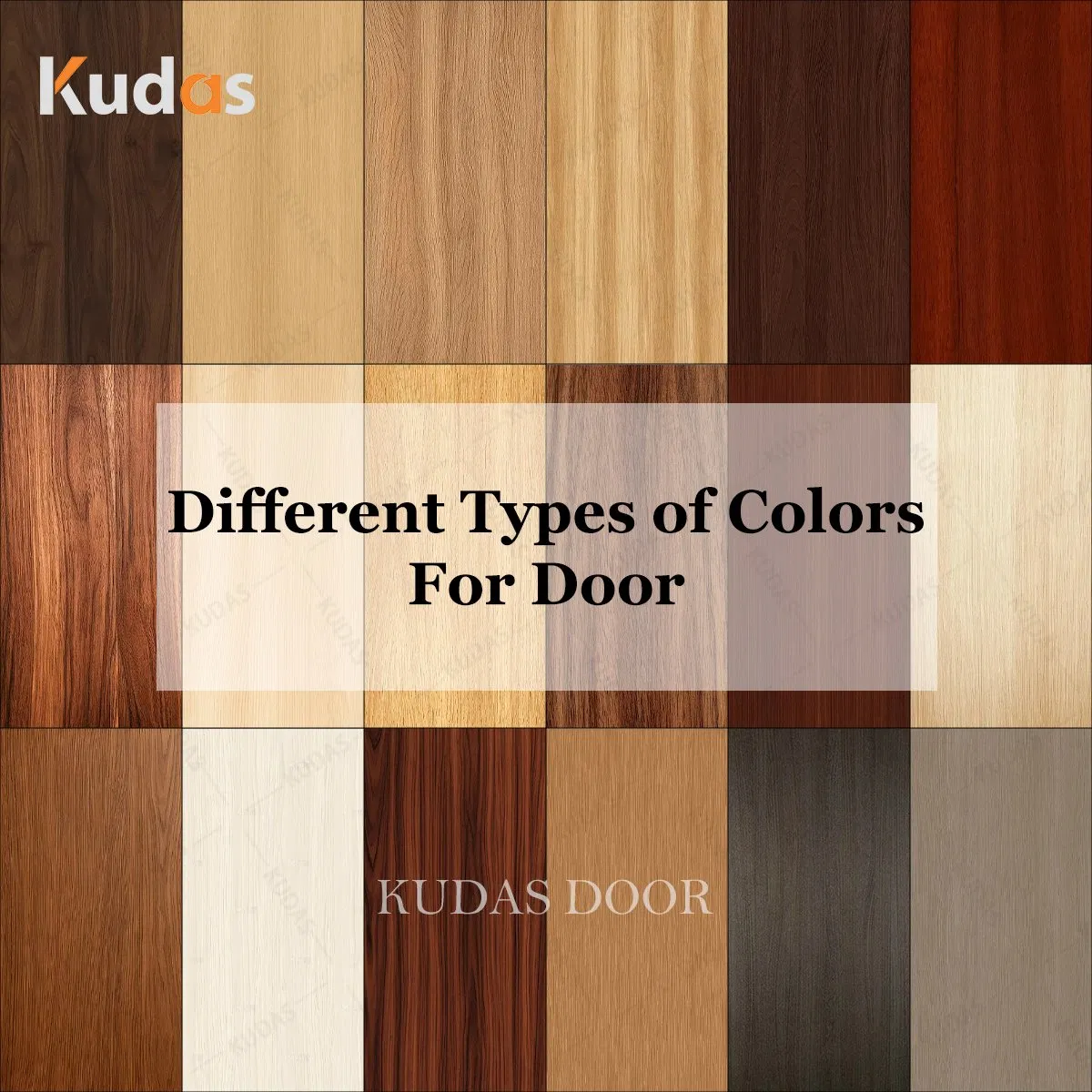 Modern Design Internal Interior Wooden Door Simple Swing Flush Panel for Home