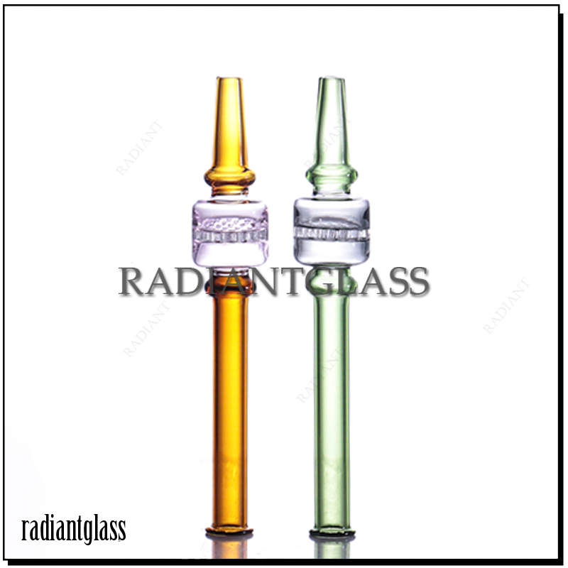 6inch Honeycomb Perc to Turbine Glass Nectar Collector DAB Tool for Smoking