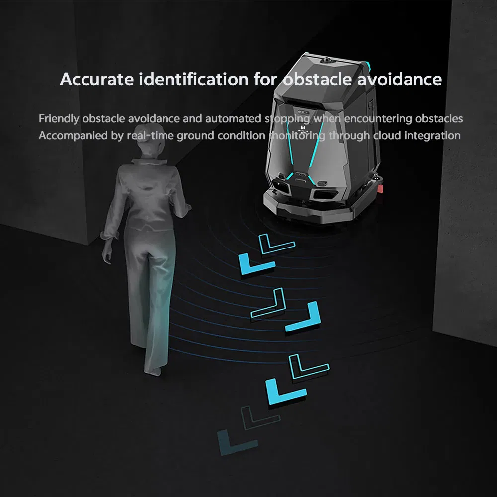 Automated Intelligent Commercial Ai Cleaning Robots Indoor
