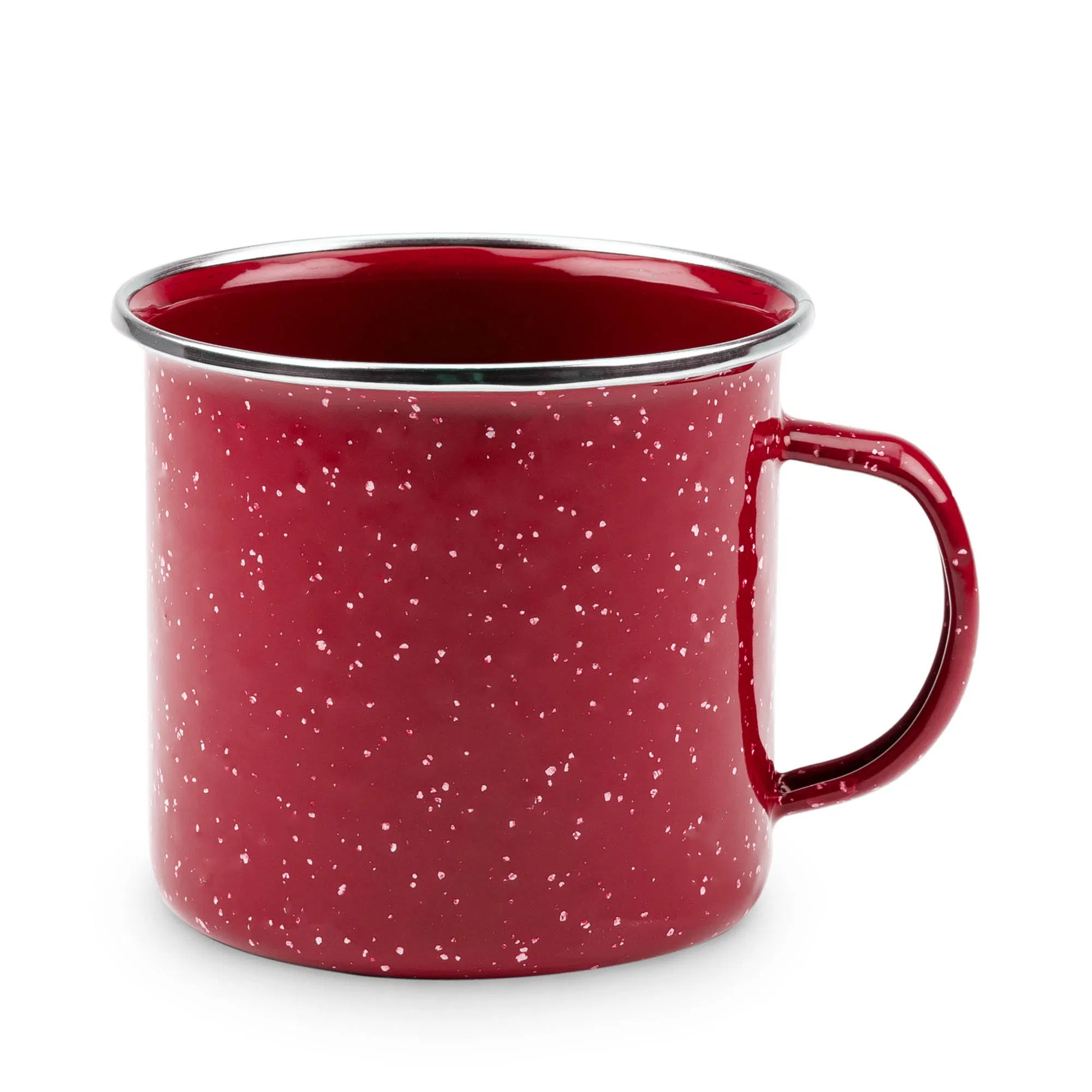 Colorful Custom Logo Metal Wholesale Enamel Camping Mug Enamel Cup 300ml 400ml Coffee Mug