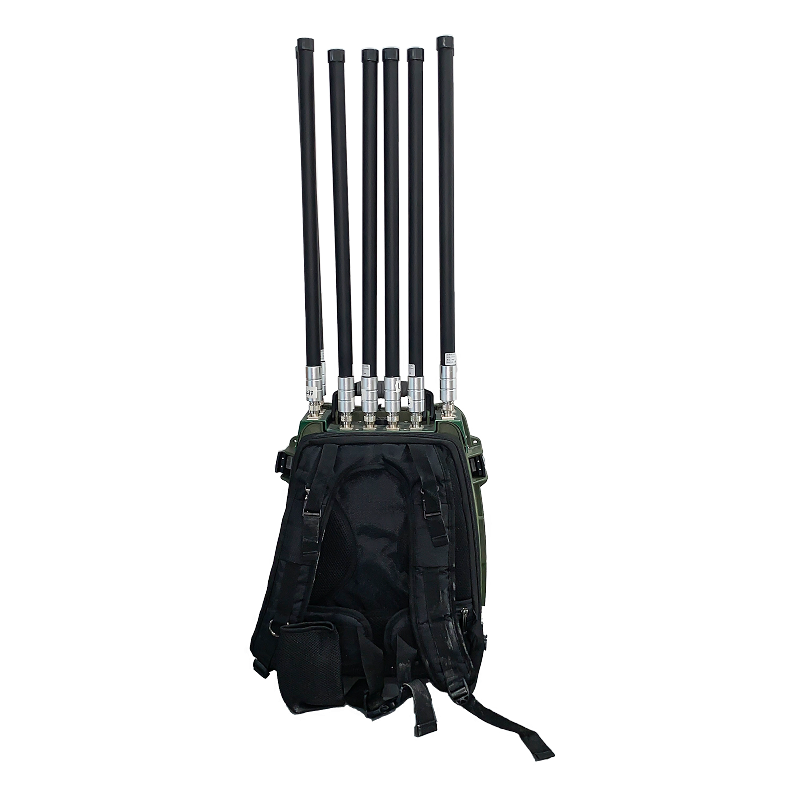 Portable Backpack 8 Bands Full Frequency Jammer Device 360full Range 1-3km Long Range