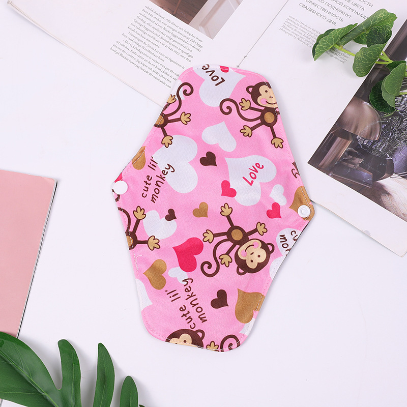 Customized Natural Organic Reusable Cotton Sanitary Napkin for Women