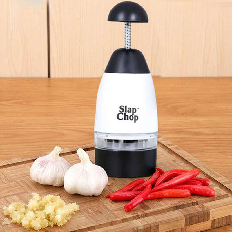 Portable Hand Press Garlic Vegetable Slap Chop Kitchen Patting Knife