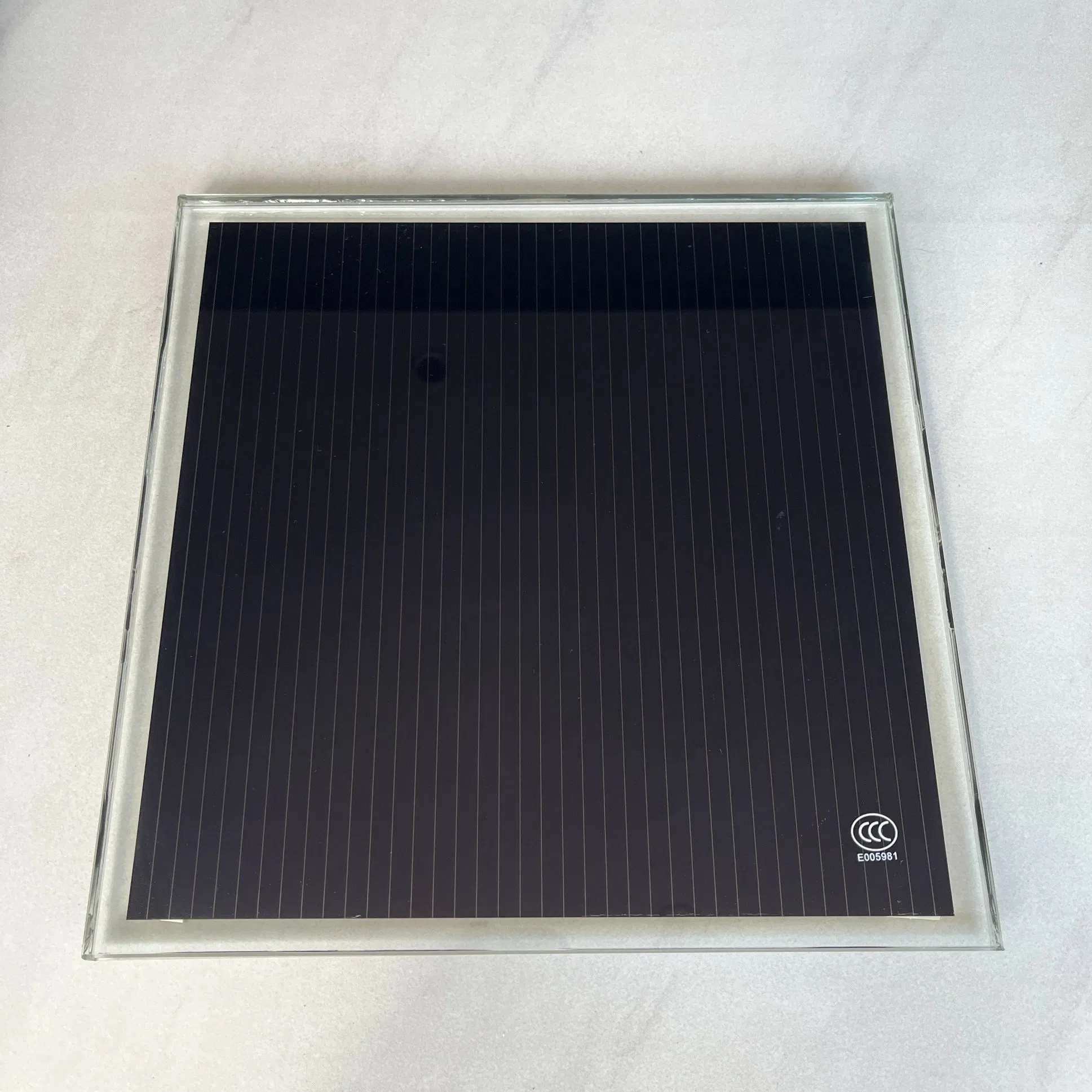 Hot Sale High Efficiency Transparent Colored BIPV Building Intergrated PV Solar Panel Glass