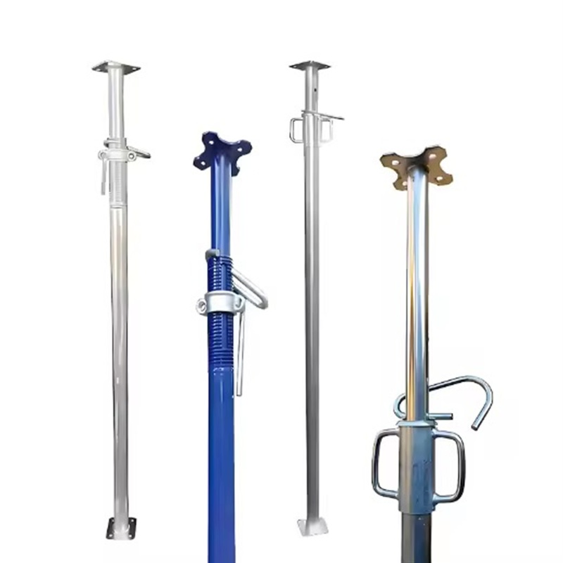 Adjustable Height Scaffolding Support: Painted Steel Prop Solutions
