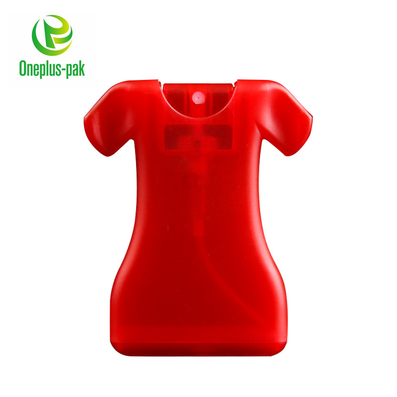 New Design Factory Price Single 20ml Pocket Plastic Perfume Spray Bottle