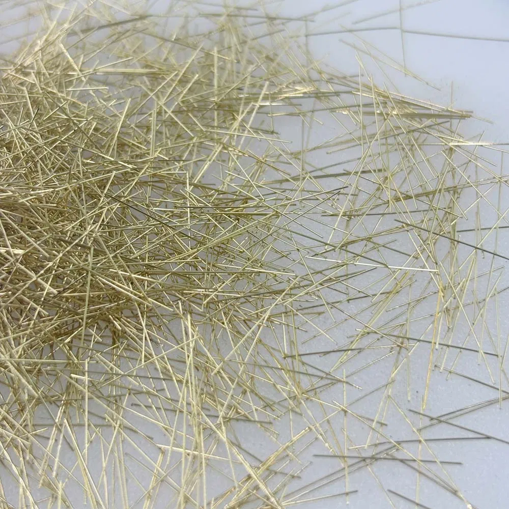 Uhpc Anti-Crack Copper Coated Steel Fibers Building Material Reinforcement