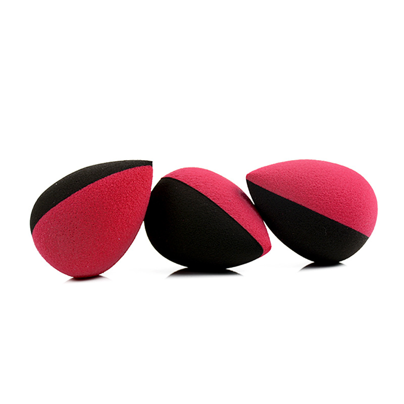 Latex Free Two Color Mixed Makeup Sponge Blender Cosmetic Blender Beauty Makeup Sponge