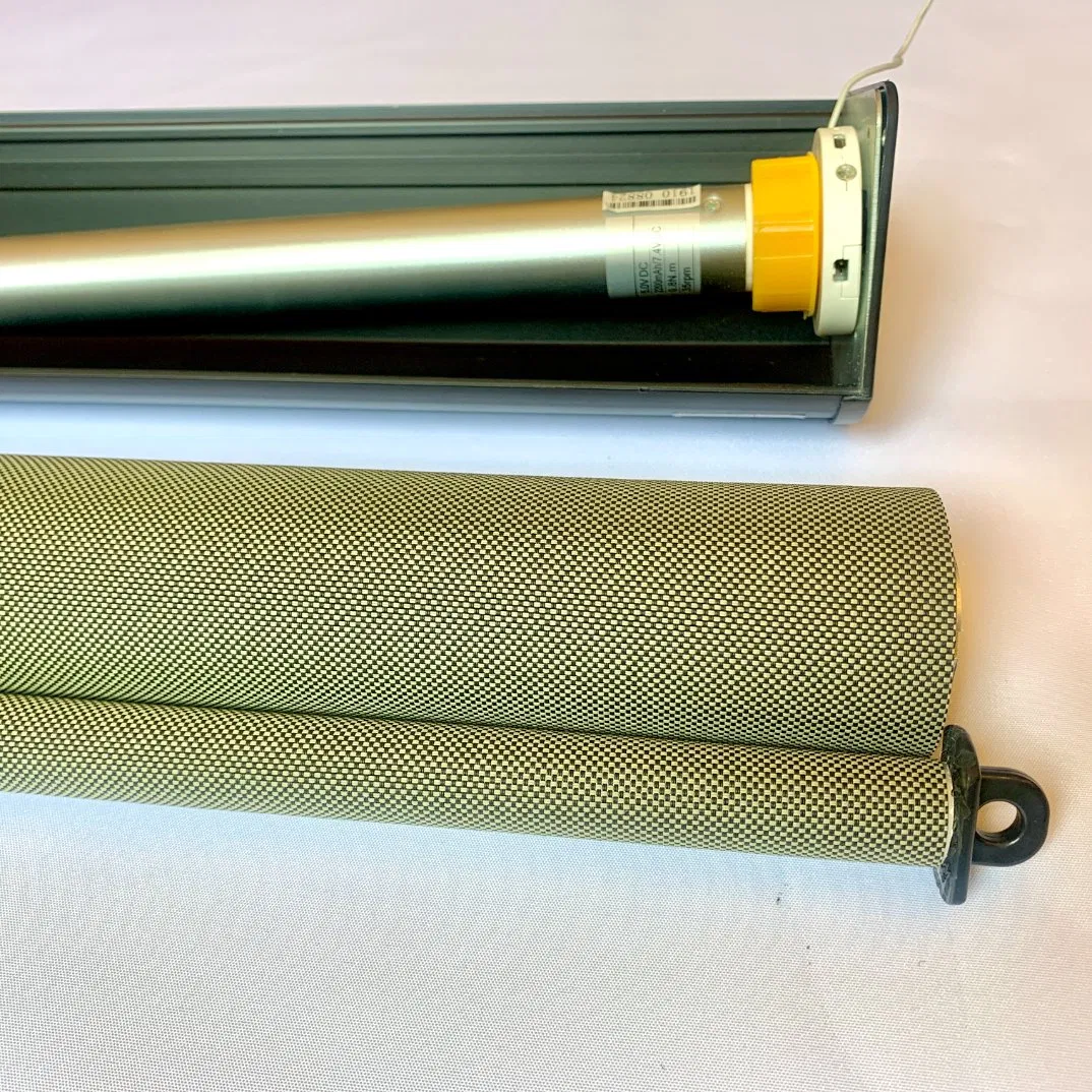 Windproof Roller Shade Outdoor Blind Roller Shade Zip Blinds Side Track