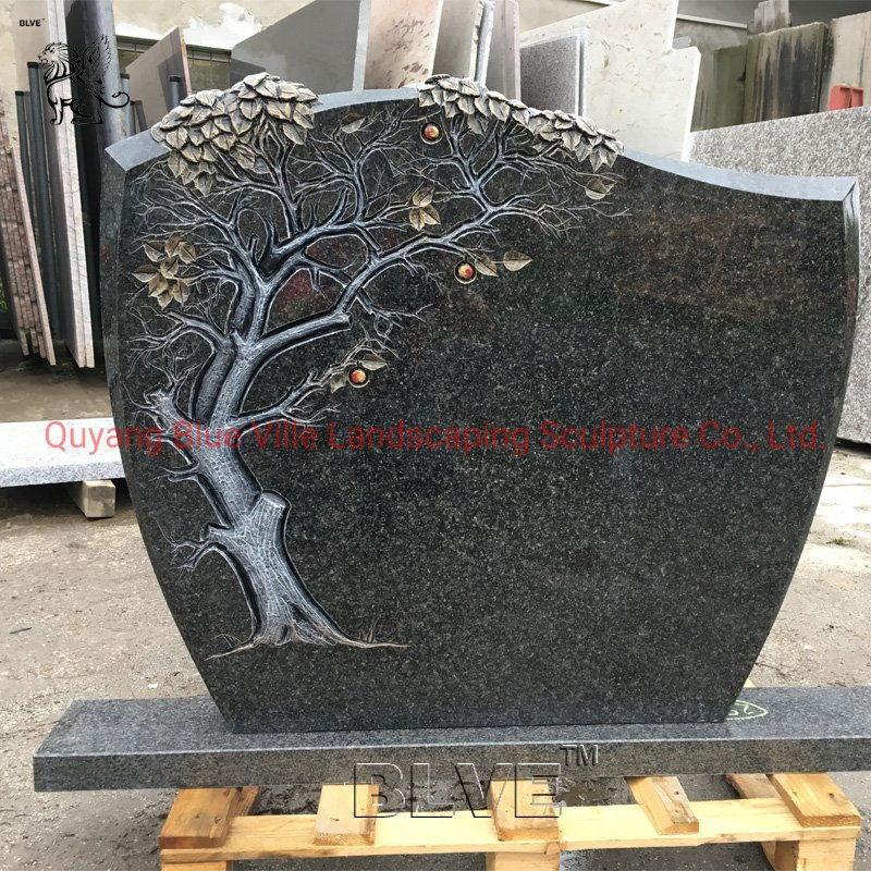 Factory European American Style Granite Tombstone and Monuments Stone Gravestone Wholesale