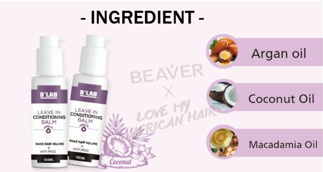 Private Label Hair Products Moisturizing Paraben Free Leave-in Conditioning Balm
