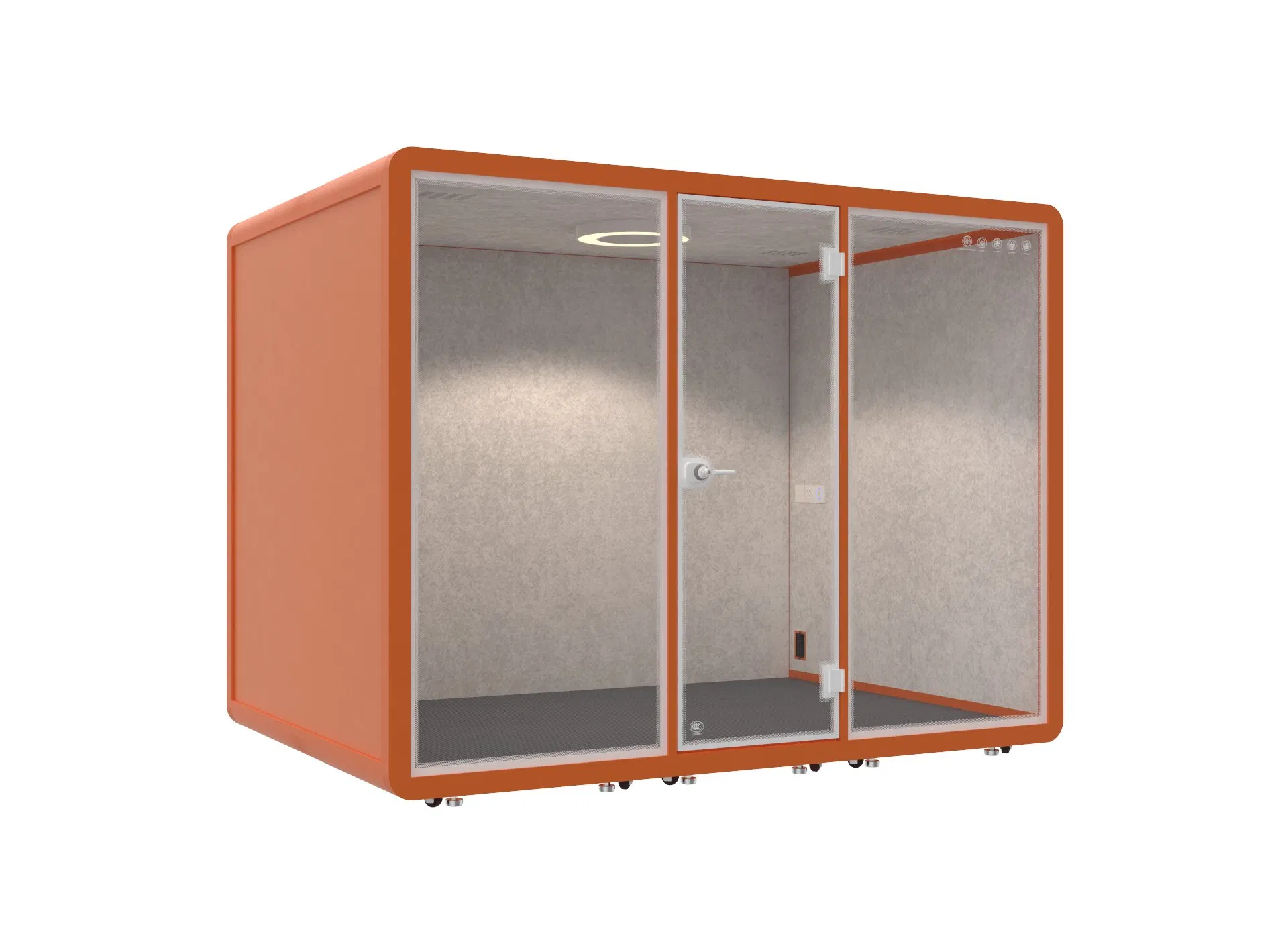 Office Privacy Soundproof Pod with Sealed Structure and High Density Sound Absorbing Panels