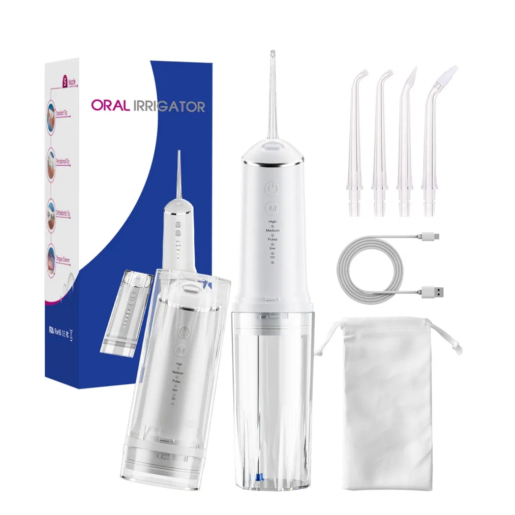 Smart Memory Technology Rechargeable Antibacterial Water Tank Water Flosser