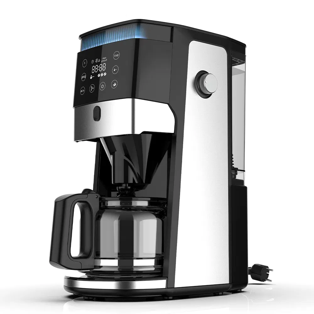 Home Appliances Coffee Beans Fresh Grind and Brew Electric Coffee Maker Coffee Machine with Grinderno Reviews Yet